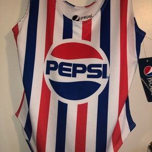 🆕 XL Pepsi Swimsuit / Bodysuit NEW